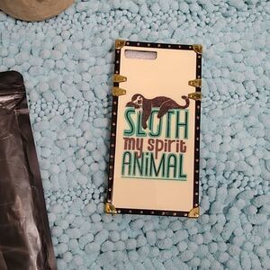 iPhone 7 Case Sloth My Spirit Animal Saying on It. NWT